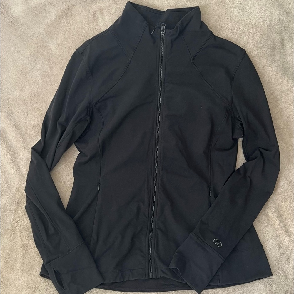 Calia Women's Black Full zip Jacket